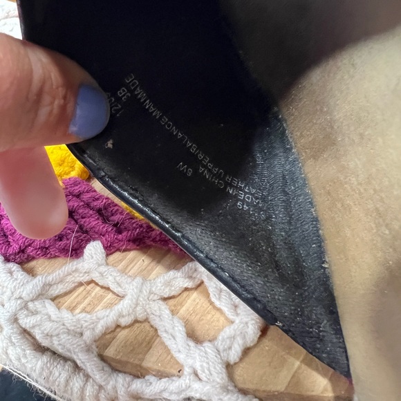 Clarks black leather slide on sandal - Picture 3 of 5